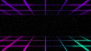 background or frame animated grid gradient color moving as a futuristic intro video