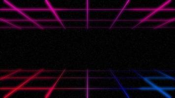 background or frame animated grid gradient color moving as a futuristic intro video