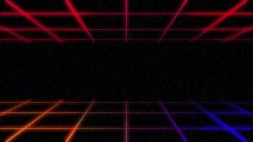 background or frame animated grid gradient color moving as a futuristic intro video