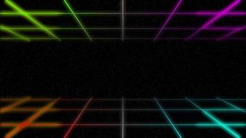 background or frame animated grid gradient color moving as a futuristic intro video