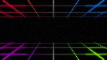 background or frame animated grid gradient color moving as a futuristic intro video