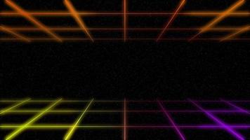 background or frame animated grid gradient color moving as a futuristic intro video