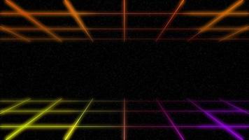 background or frame animated grid gradient color moving as a futuristic intro video