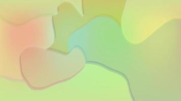 Seamless pastel color gradation background swaying like waves. Loop animation video