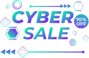 cyber monday sale design element png