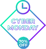 cyber monday sale design element png