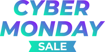 cyber monday sale design element png