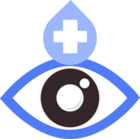 ícone de informações de saúde ocular png