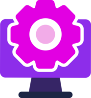 icono de configuración de la computadora png