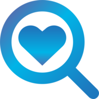love search gradient icon png