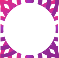 geometrisk design prydnad png