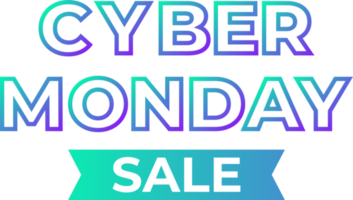 cyber monday sale design element png