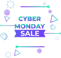 cyber monday sale design element png