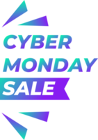 cyber monday sale design element png