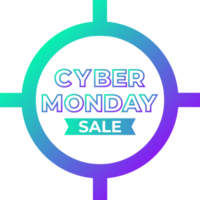 cyber monday sale design element png