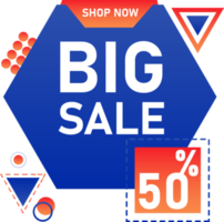 big sale promotion banner png