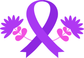 cancer lila band design element png