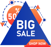 big sale promotion banner png