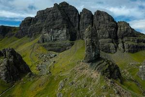 Old man of Storr in Scotland photo