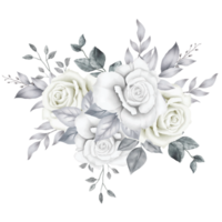 Bouquet Floral Roses Watercolor png