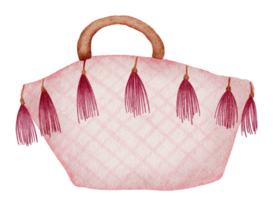 sac d'été aquarelle png