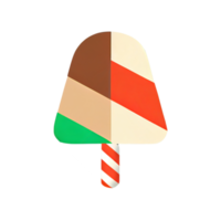 Flat Christmas sweet lollipops. Round candies cartoon wallpaper. Modern flat design in winter. png