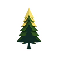 flache weihnachtsbaumkarikaturtapete. modernes flaches Design im Winter. minimalistische Wintertapeten png