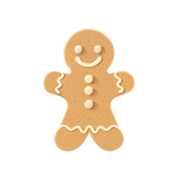Flat Christmas Gingerbread Man cartoon wallpaper. Modern flat design in winter. Minimalist winter wallpapers png