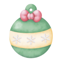 aquarell weihnachtsschmuck png