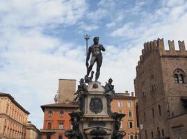 Neptune Fountain in Bologna photo