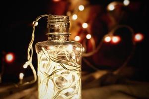 Fairylights In a Glass Bottle photo