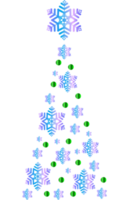 Christmas tree illustration, new year celebration png