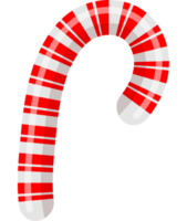 Weihnachten Lollipop Candy Cane-Symbol im Cartoon-Stil png