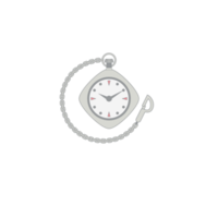 Pocket Watch Chain Classic Aesthetic Necklace Collection Set png