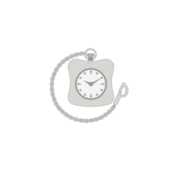 tasca orologio catena classico estetico collana collezione impostato png