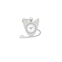 conjunto de colección de collar de estética clásica de cadena de reloj de bolsillo png