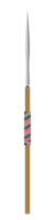 Speer Krieg Lanze Waffe zweiseitig scharfer Ritter png