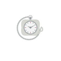 Pocket Watch Chain Classic Aesthetic Necklace Collection Set png