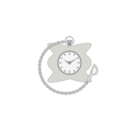 tasca orologio catena classico estetico collana collezione impostato png