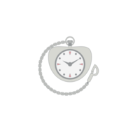 Pocket Watch Chain Classic Aesthetic Necklace Collection Set png