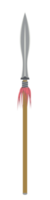 Spear War Lance Weapon Two Side Sharp Knight png