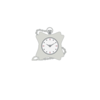 chaîne de montre de poche ensemble de collection de collier esthétique classique png