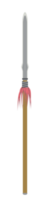 Spear War Lance Weapon Two Side Sharp Knight png