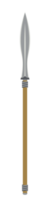 Spear War Lance Weapon Two Side Sharp Knight png