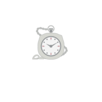 chaîne de montre de poche ensemble de collection de collier esthétique classique png