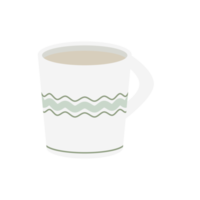 classico a tema tazza elemento collezione impostato png