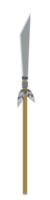 Spear War Lance Weapon Two Side Sharp Knight png