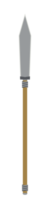 Spear War Lance Weapon Two Side Sharp Knight png