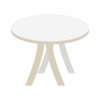 table de détente sur le thème hygge pour le thé png