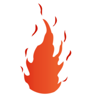 illustrazione della fiamma del fuoco png